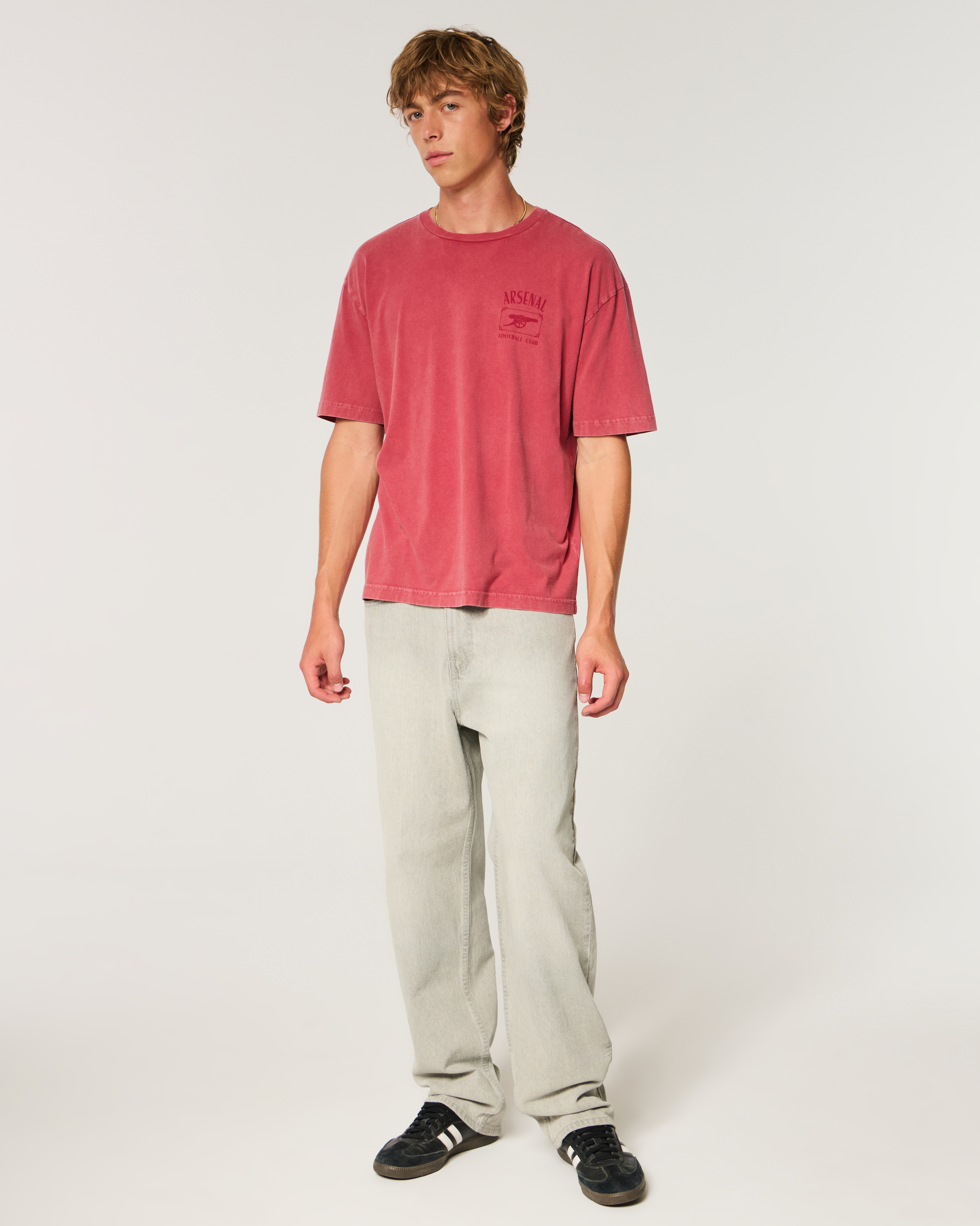 Мужские футболки Hollister Arsenal F.C. Graphic Tee — фото 3