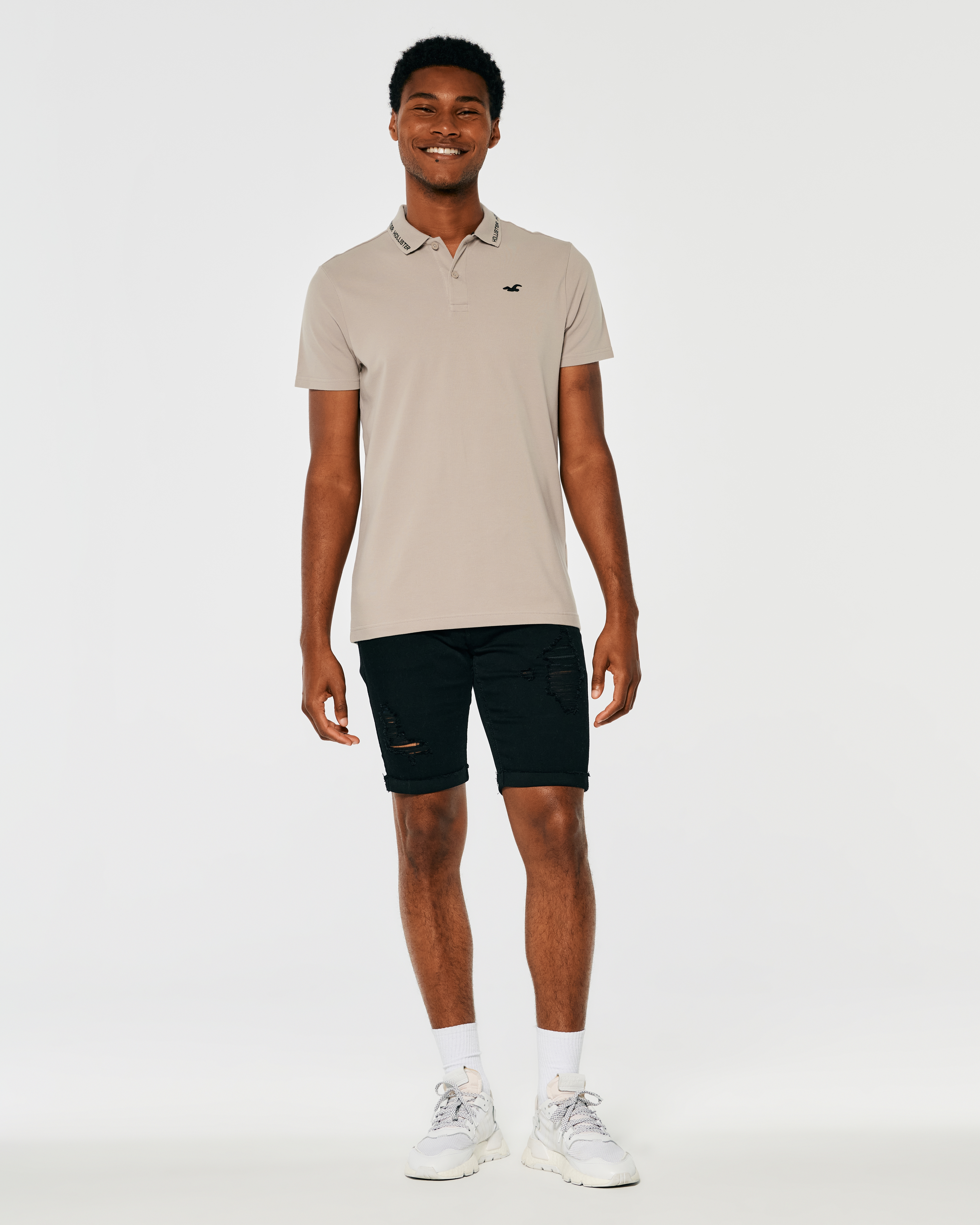 hollister polo shirt