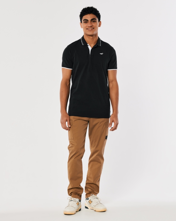 de Hombre - Polos de elástico y de rayas Hollister Co.