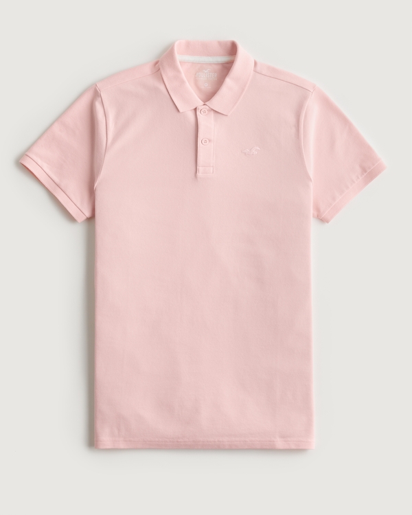 Men's Slim Fit Polos | Hollister Co.