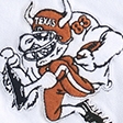 white with burnt orange