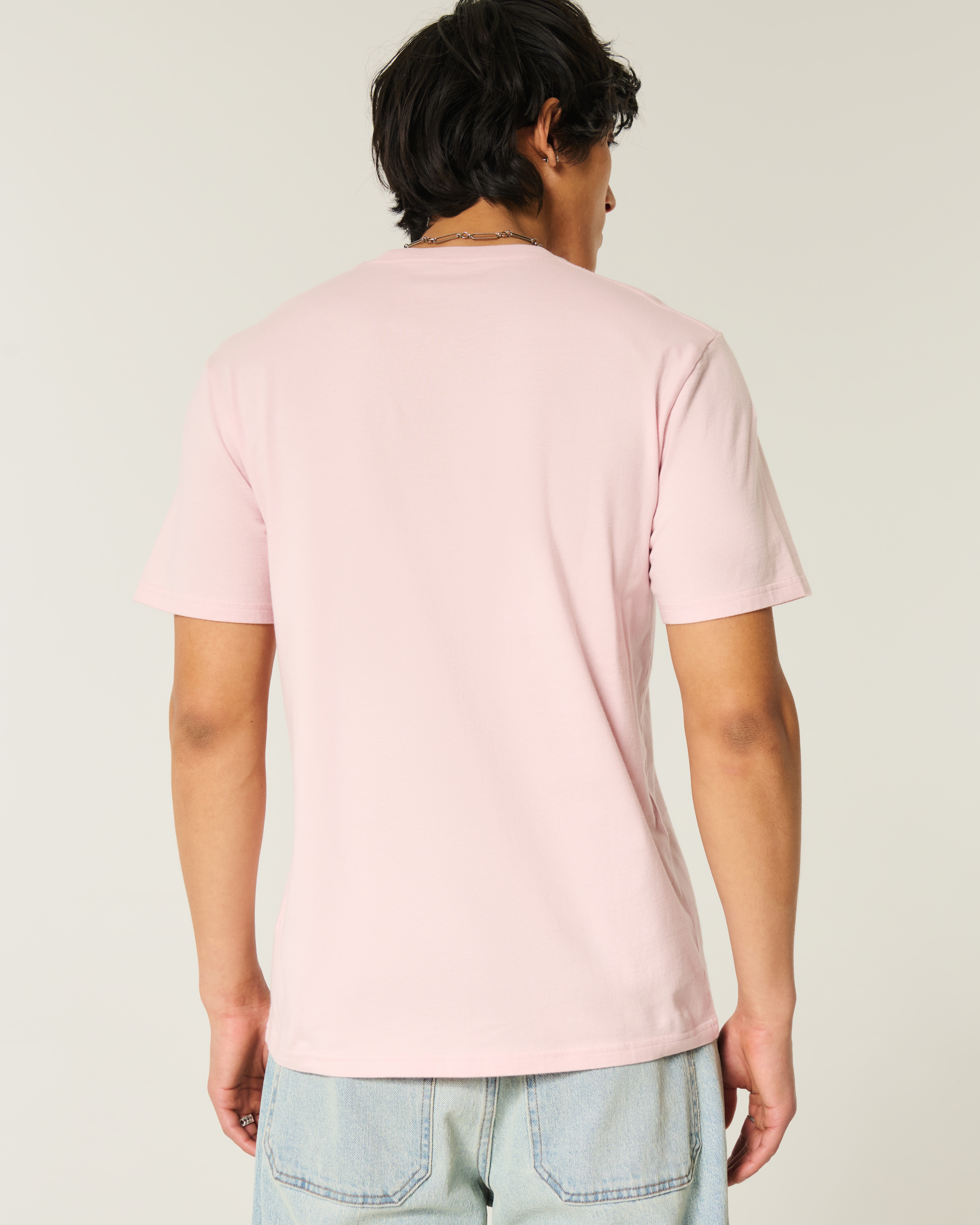 Мужские футболки Hollister Classic Fit T-Shirt — фото 3