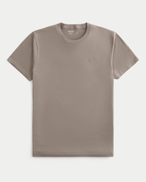 Мужские футболки Hollister Cotton Icon Crew T-Shirt