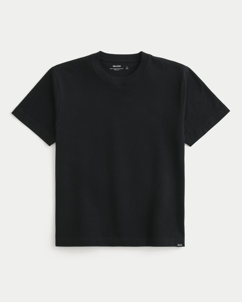 Мужские футболки Hollister Relaxed Heavyweight Crew T-Shirt