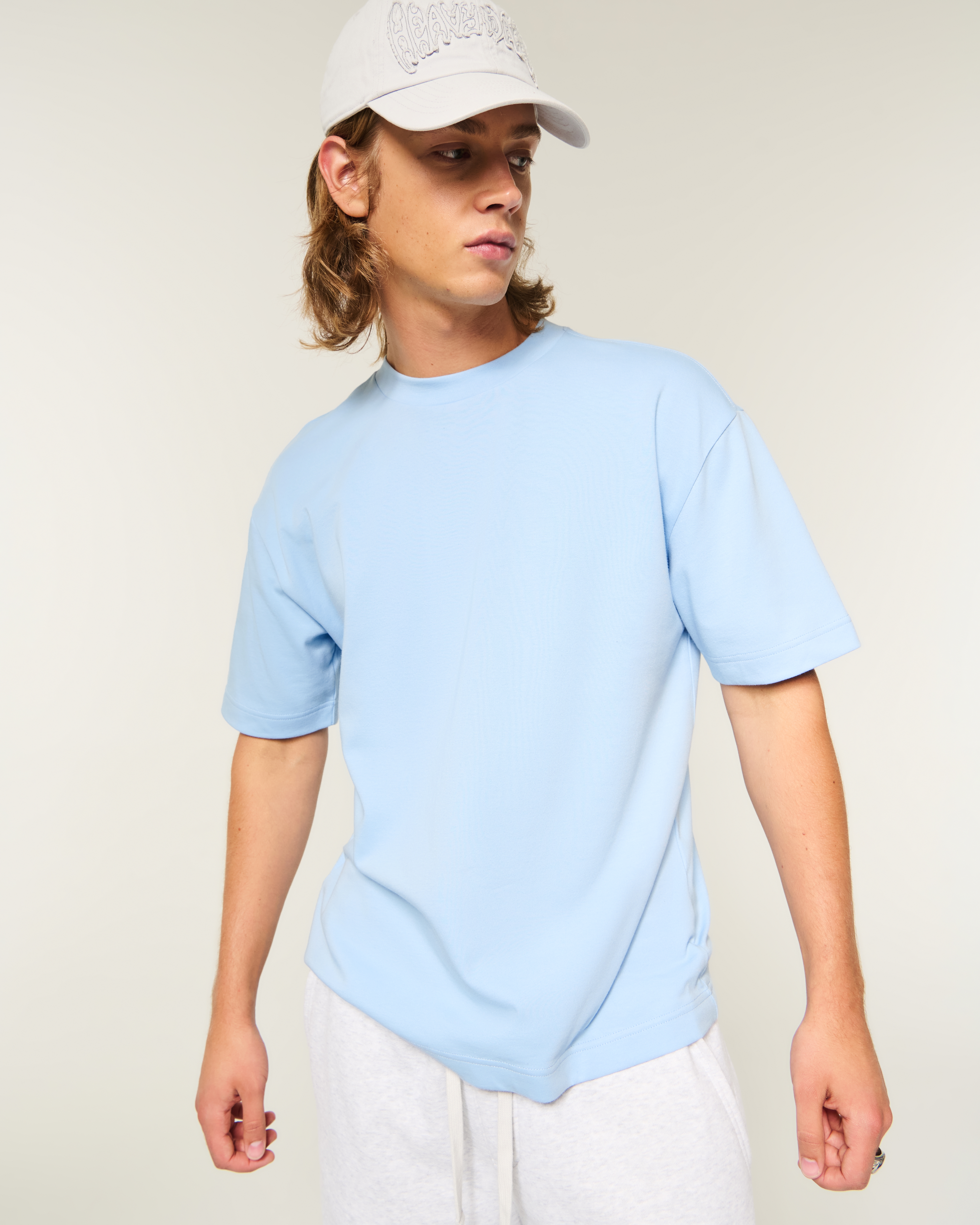Мужские футболки Hollister Boxy Cooling Tee — фото 2