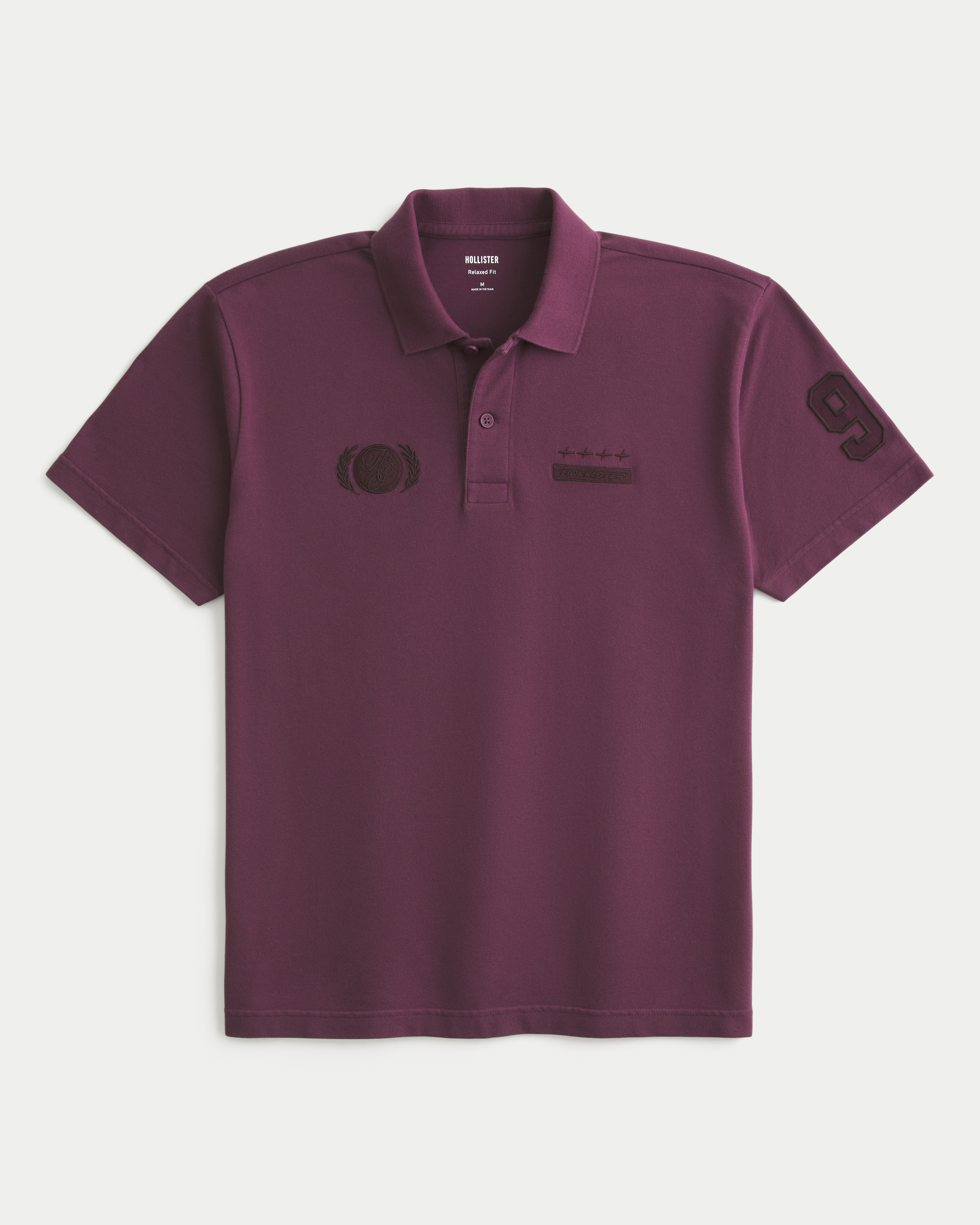 Мужские топы Hollister Relaxed Logo Polo