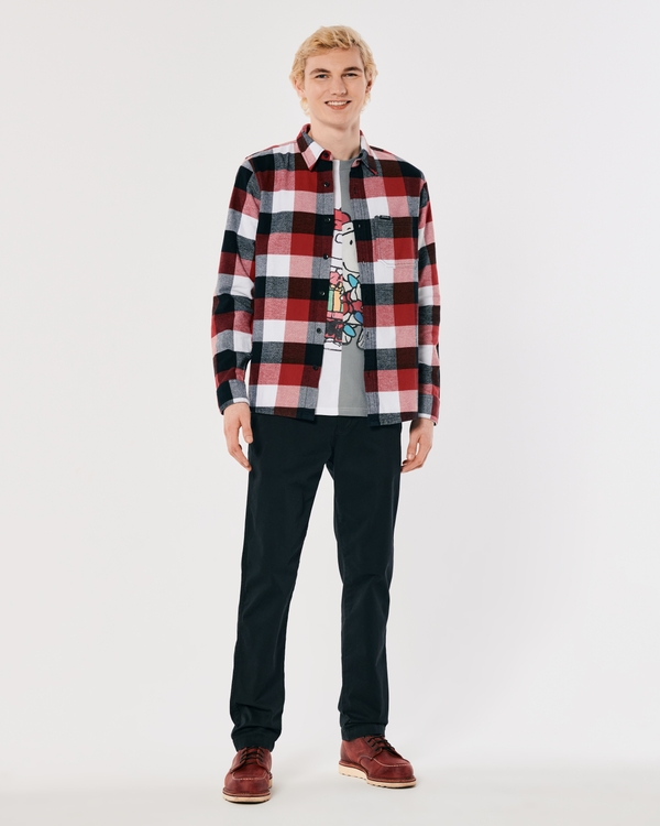 Ofertas camisas para Hombre - Ofertas en camisas de franela y de verano | Hollister Co.