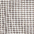 brown gingham