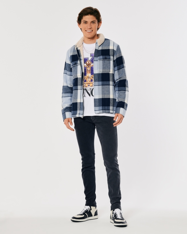 Camisas abotonadas para Hombre: de cuadros y de Hollister Co.