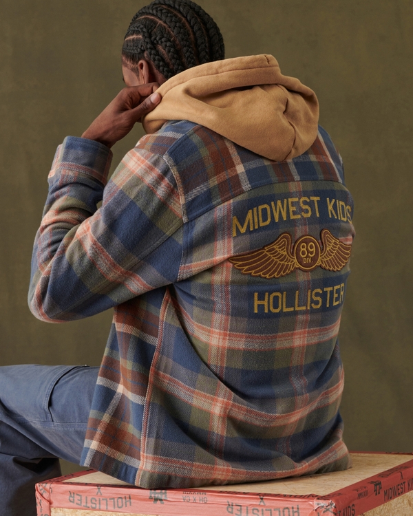 Men's Flannel Shirts | Hollister Co.