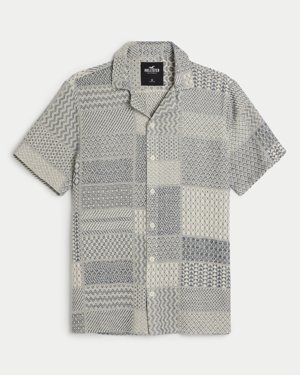 Hollister mens deals short sleeve shirts