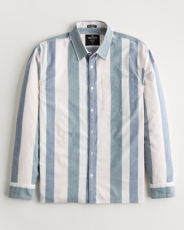 Camisas abotonadas para Hombre: de cuadros y de Hollister Co.