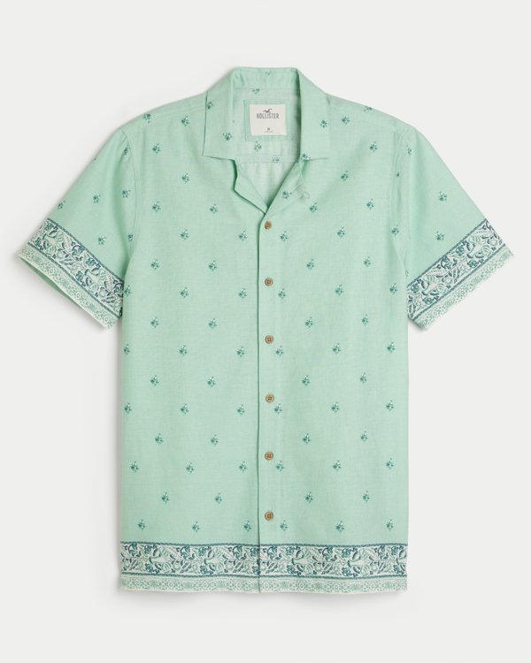 Men's Short-Sleeve Shirts | Hollister Co.