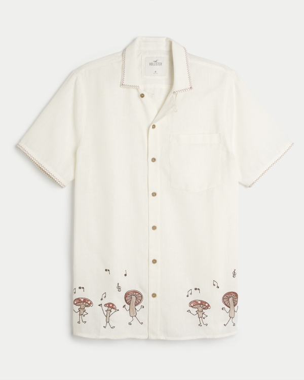 Men's Short-Sleeve Shirts | Hollister Co.