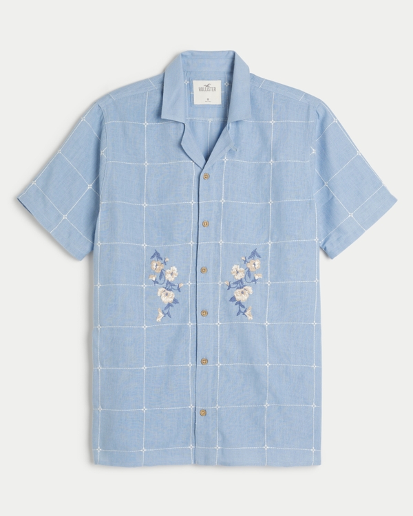 Men's Short-Sleeve Shirts | Hollister Co.