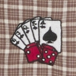 Boxy Short-Sleeve Playing Card Graphic Shirt