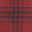 deep red plaid