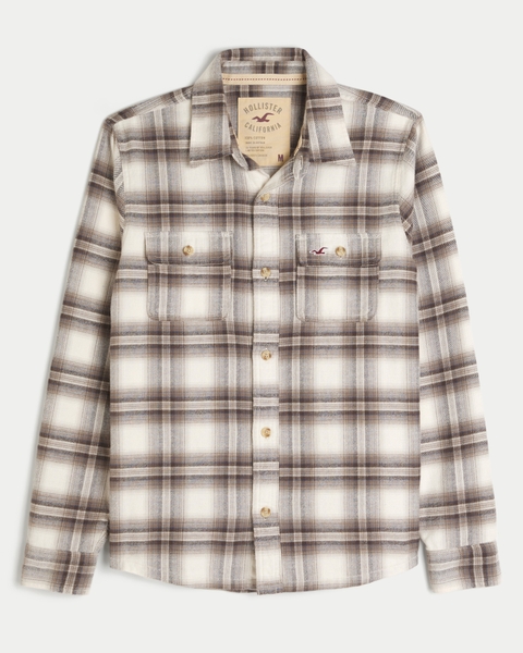 Мужские рубашки Hollister Flannel Icon Shirt