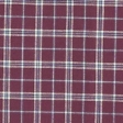 burgundy plaid
