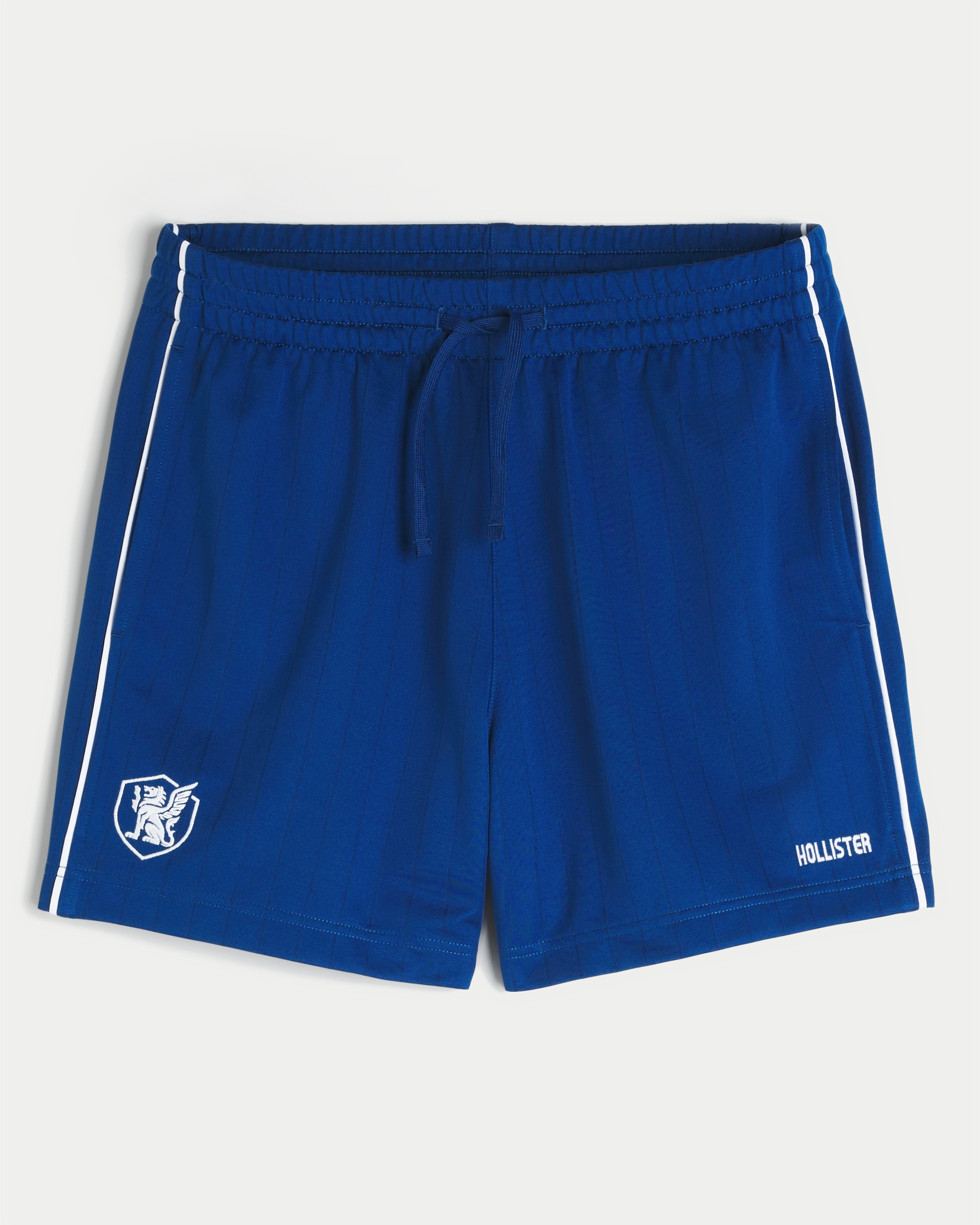 Мужские шорты Hollister Mid-Thigh Knit Logo Soccer Shorts