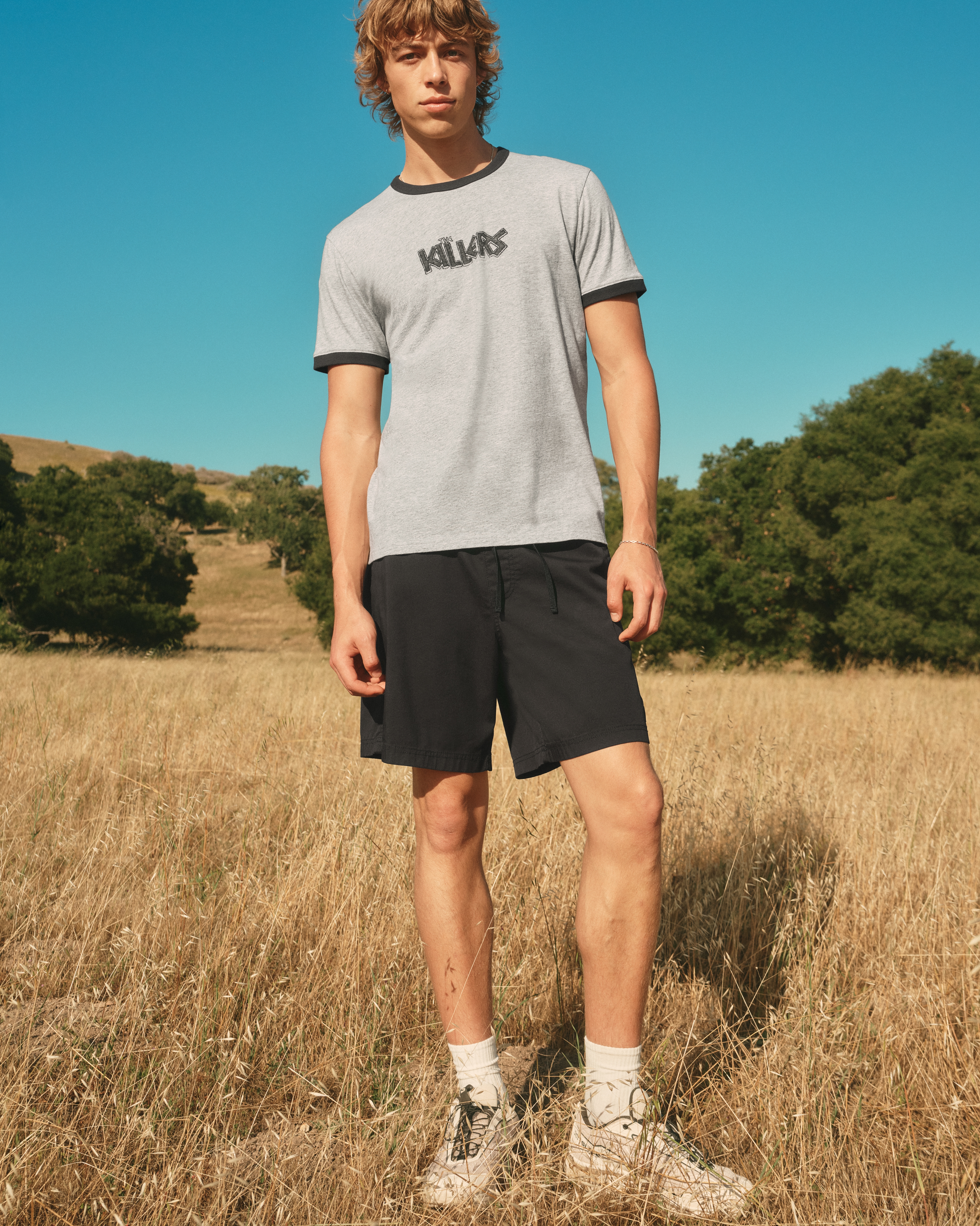 Мужские шорты Hollister Festival Pull-On Shorts — фото 2