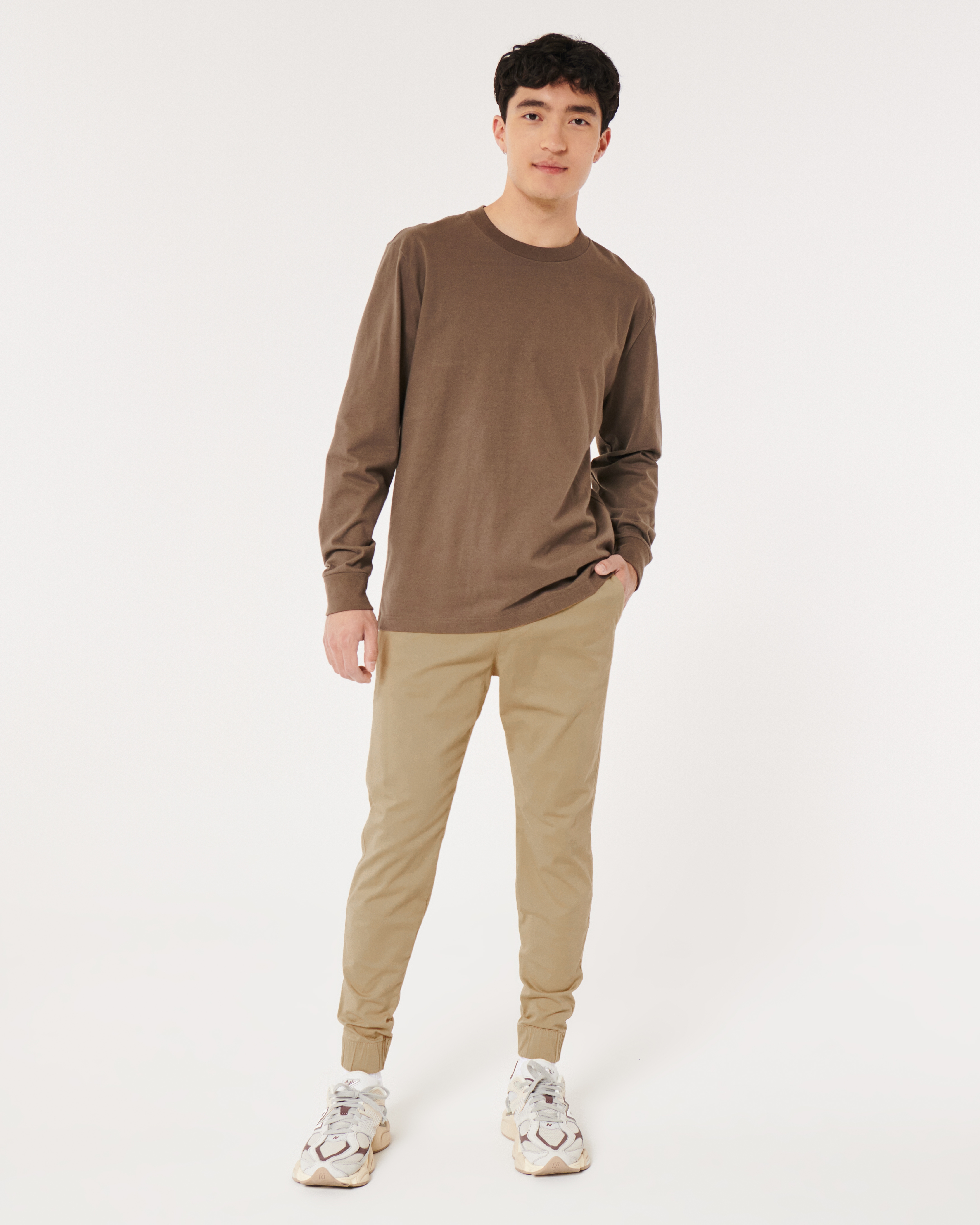 hollister mens joggers