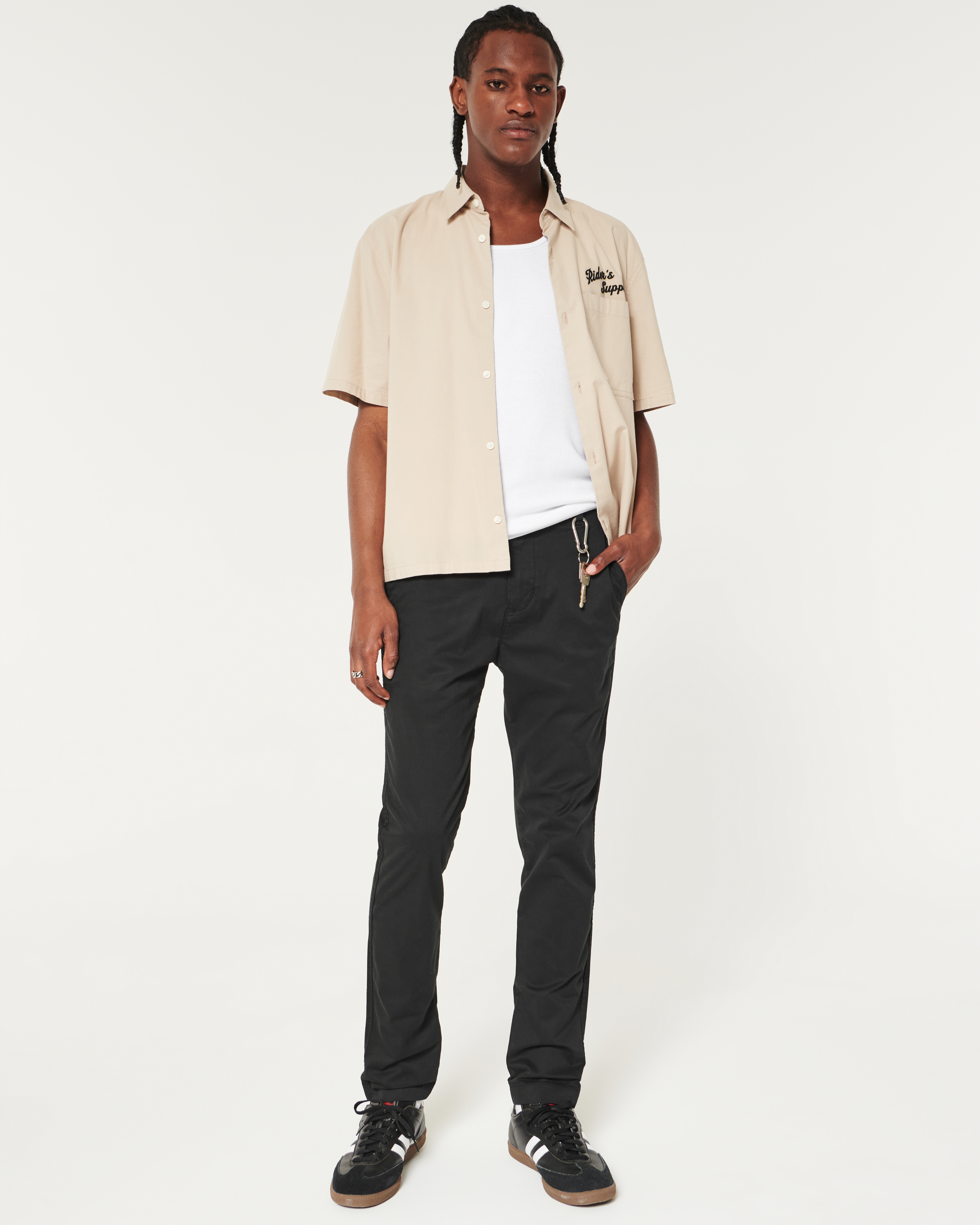 Мужские брюки Hollister Skinny Chino Pants — фото 2