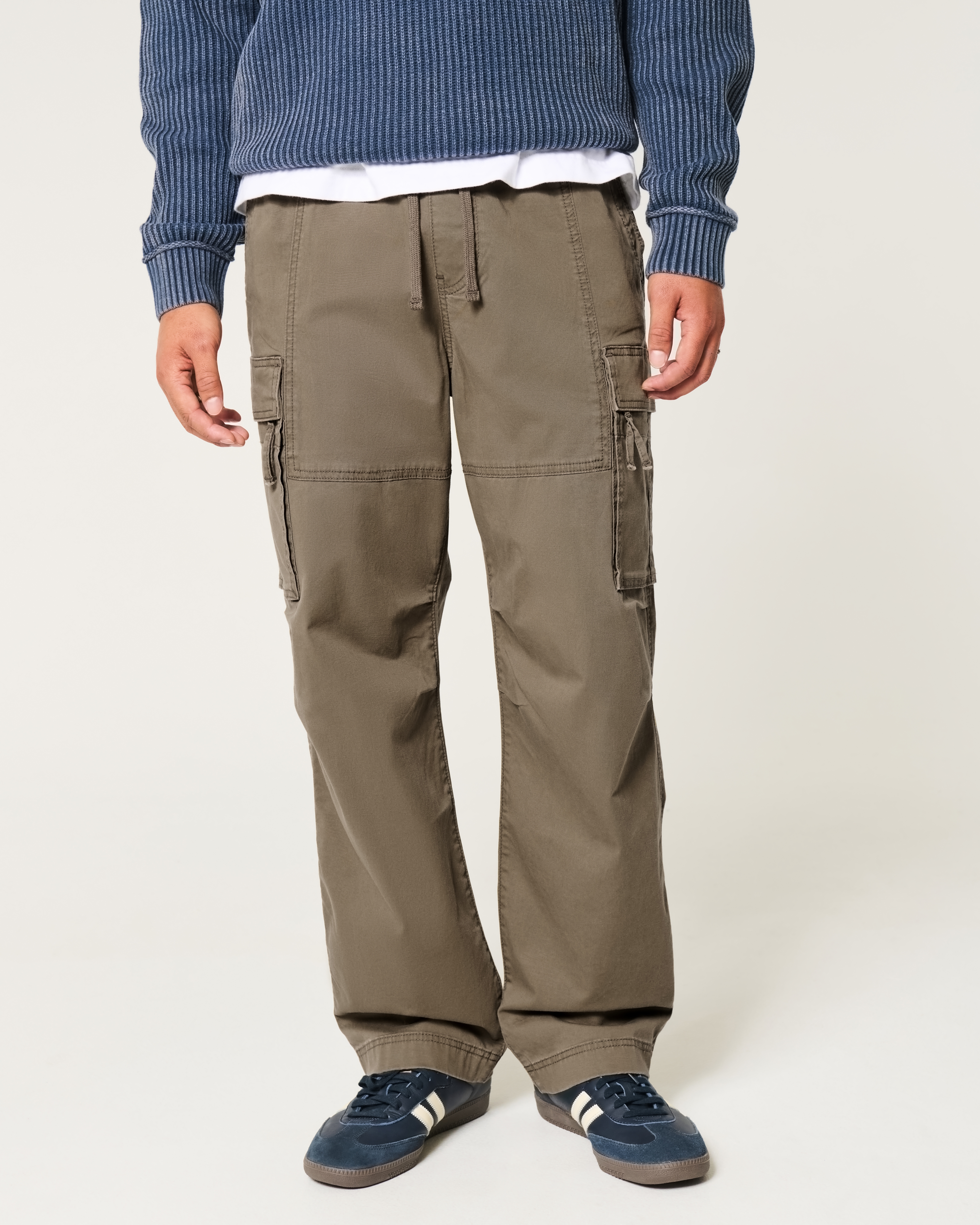 Мужские брюки Hollister Baggy Cargo Pull-On Pants — фото 3