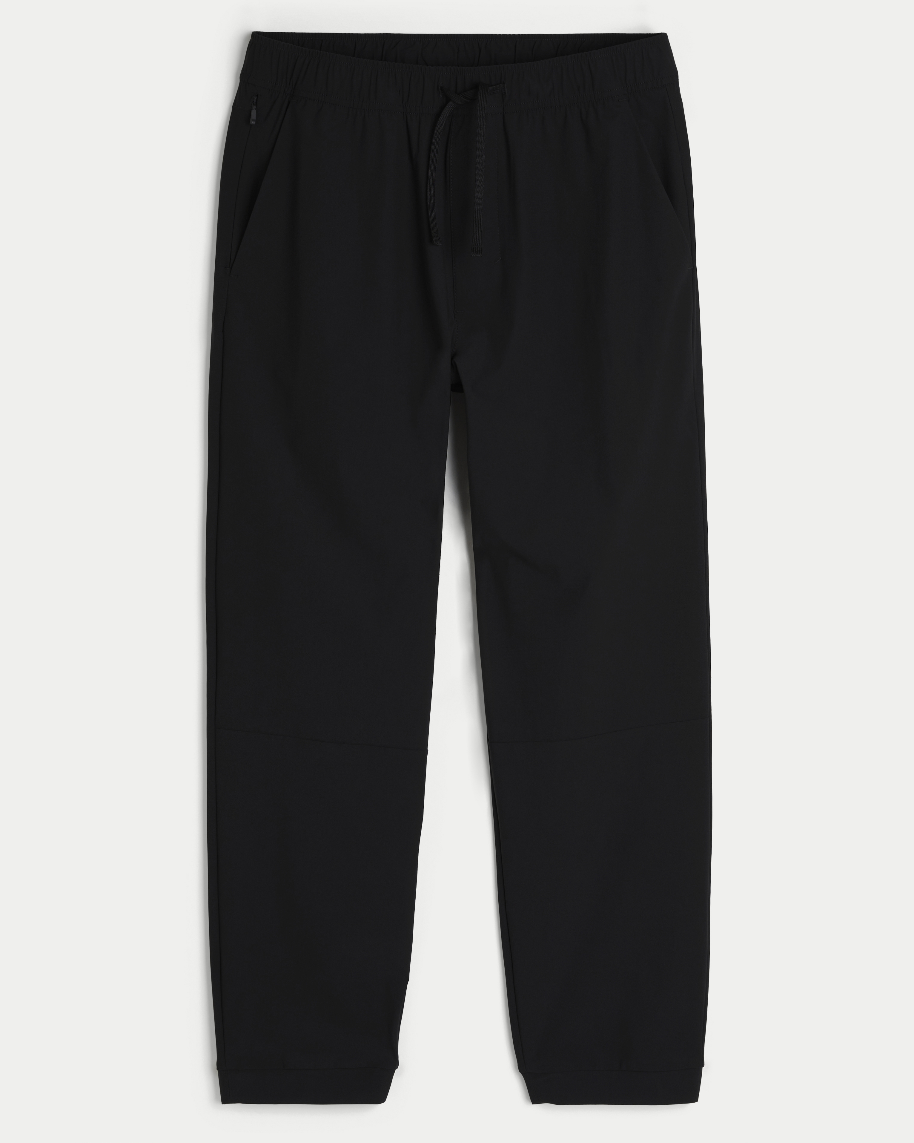 Мужские брюки Hollister Relaxed Taper, цвет: Чёрный — фото 1
