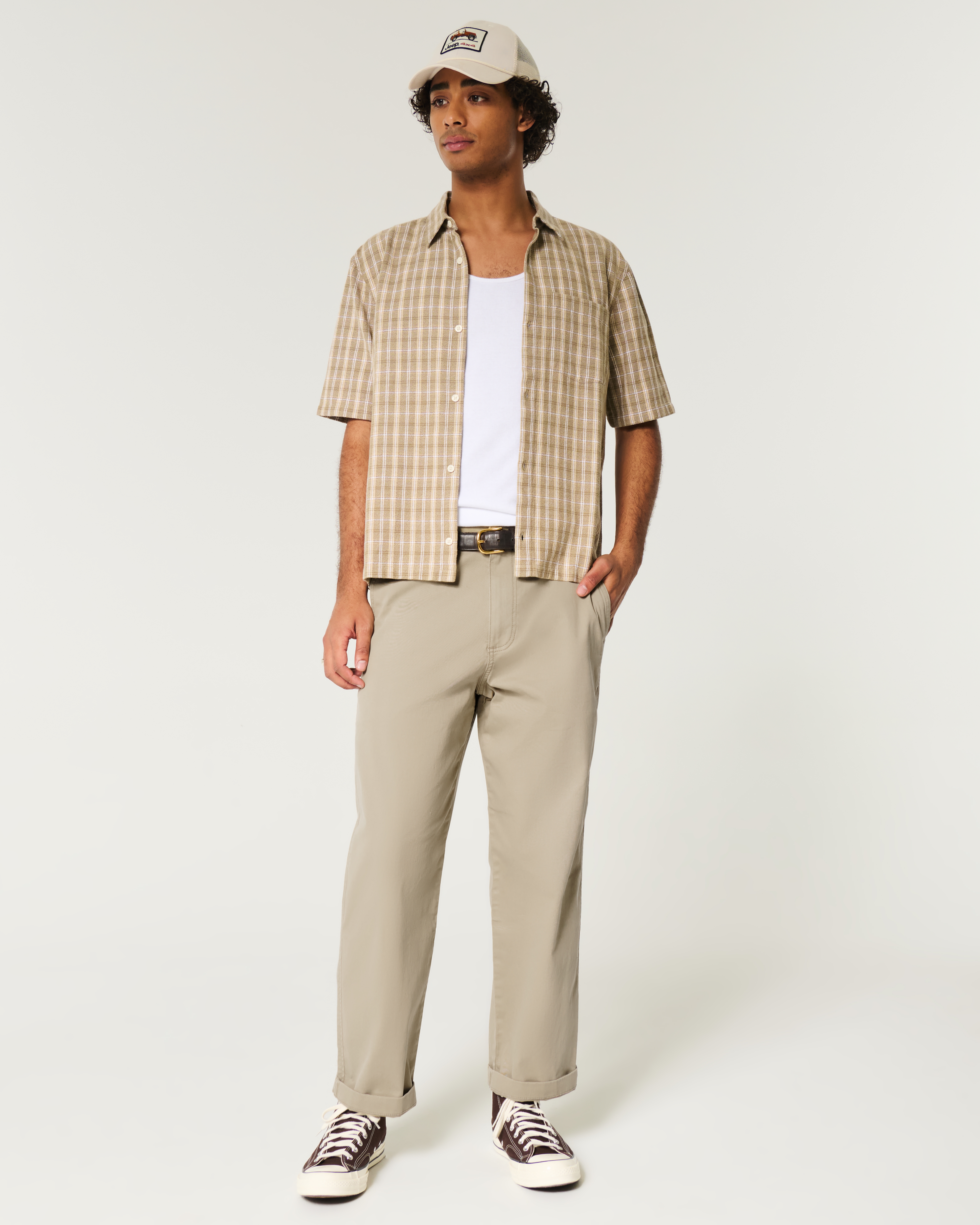 Мужские брюки Hollister Baggy Chino Pants — фото 2