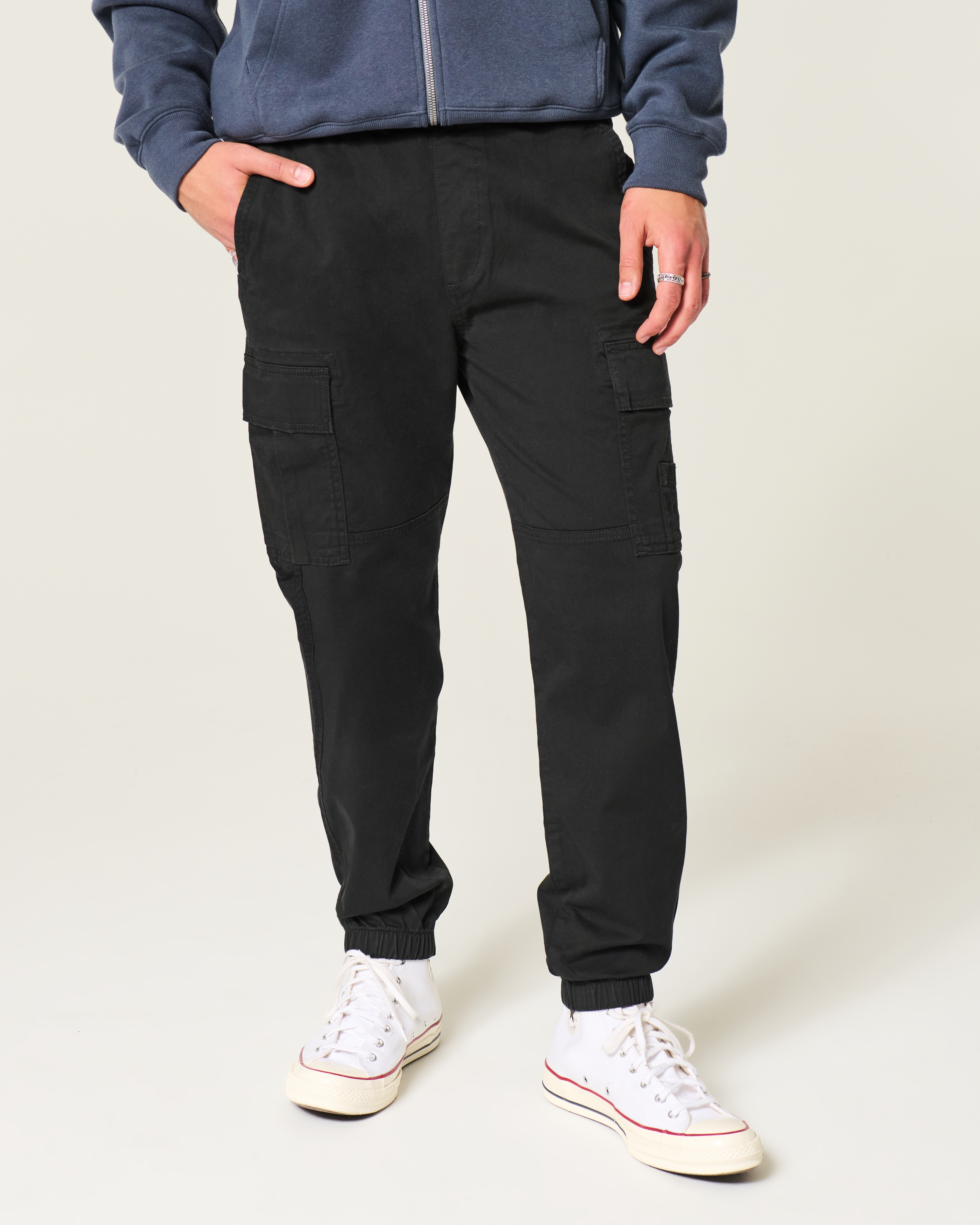 Мужские брюки Hollister Relaxed Cargo Joggers — фото 3
