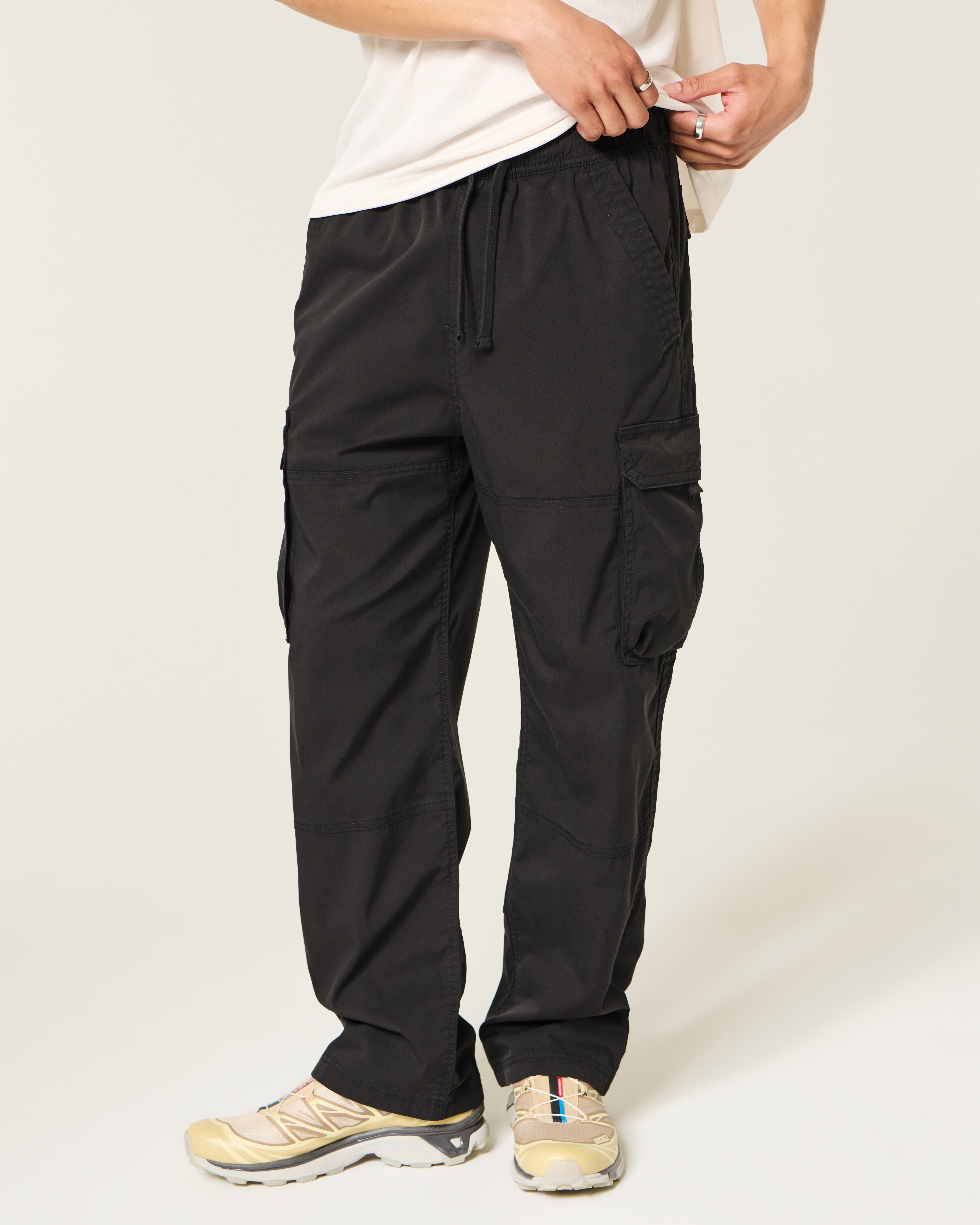 Мужские брюки Hollister Baggy Cooling Cargo Pants — фото 3