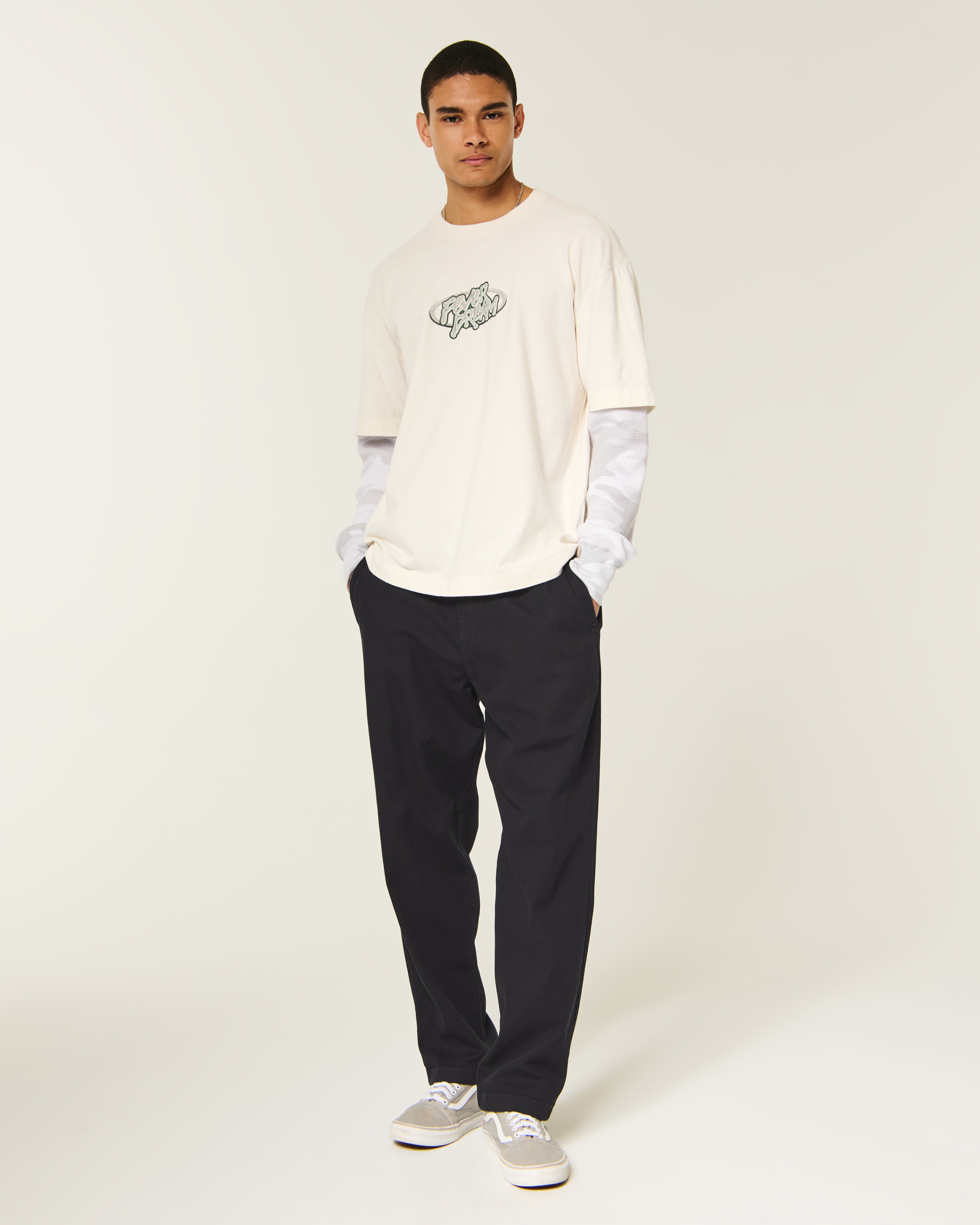 Мужские брюки Hollister Loose Pull-On Pants — фото 2