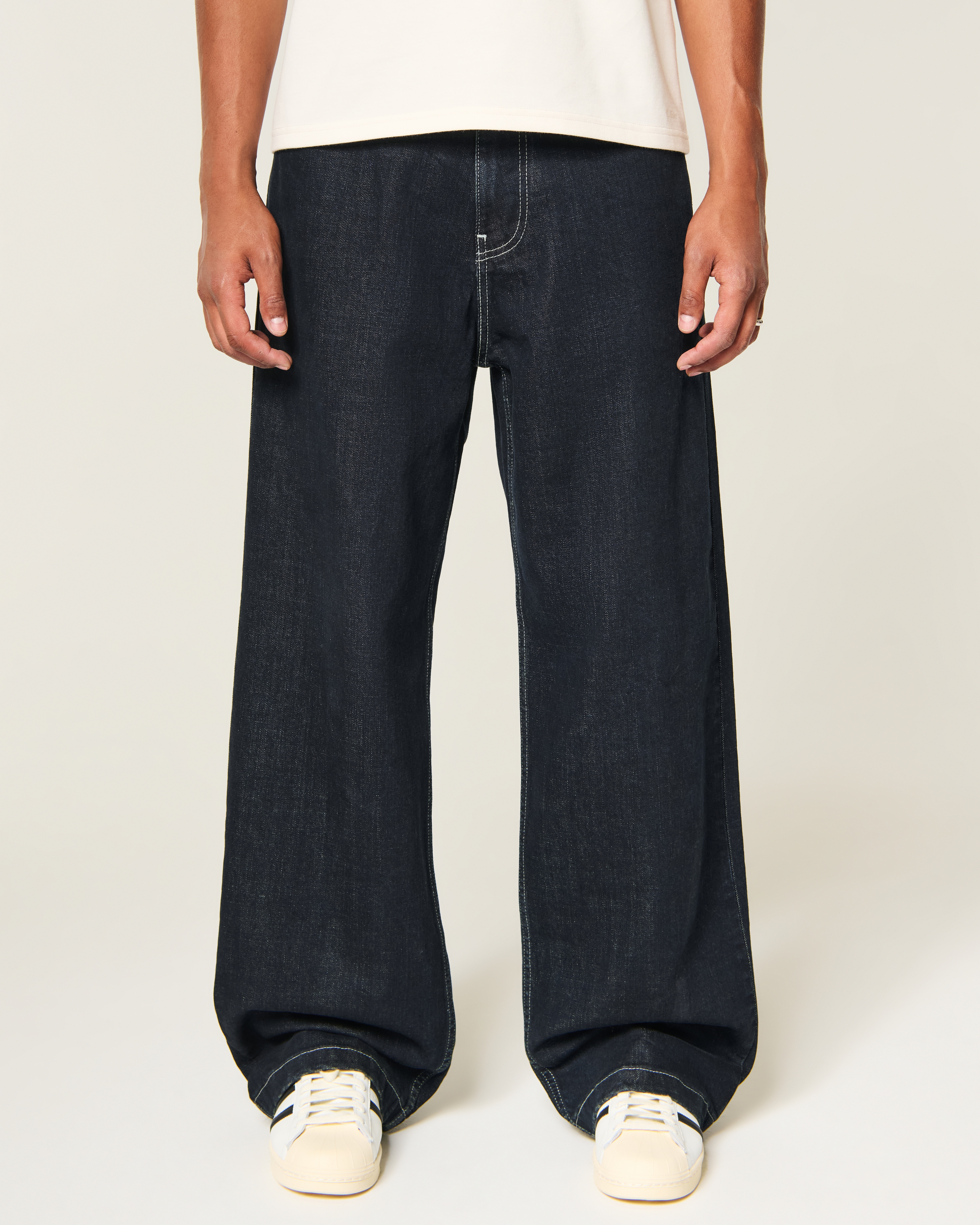 Мужские джинсы Hollister Super Baggy Jeans — фото 3