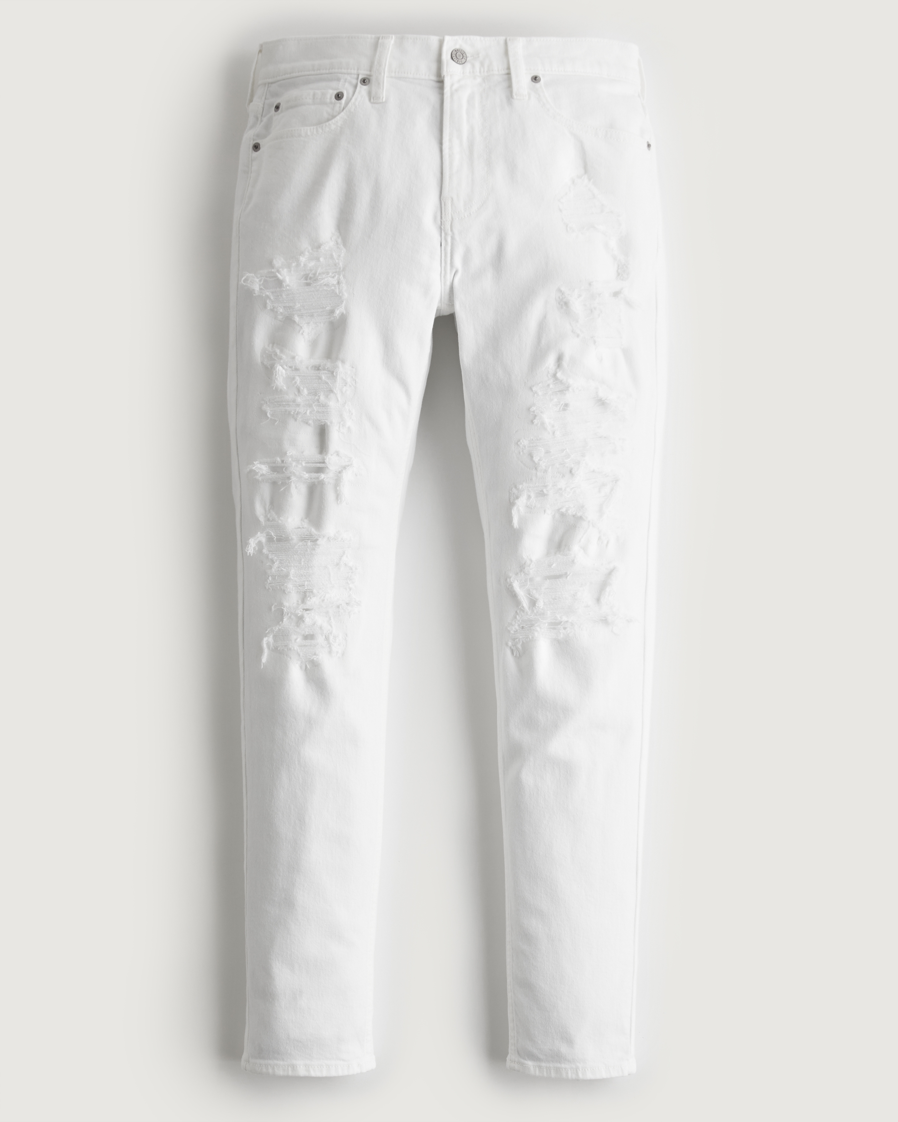 hollister white skinny jeans