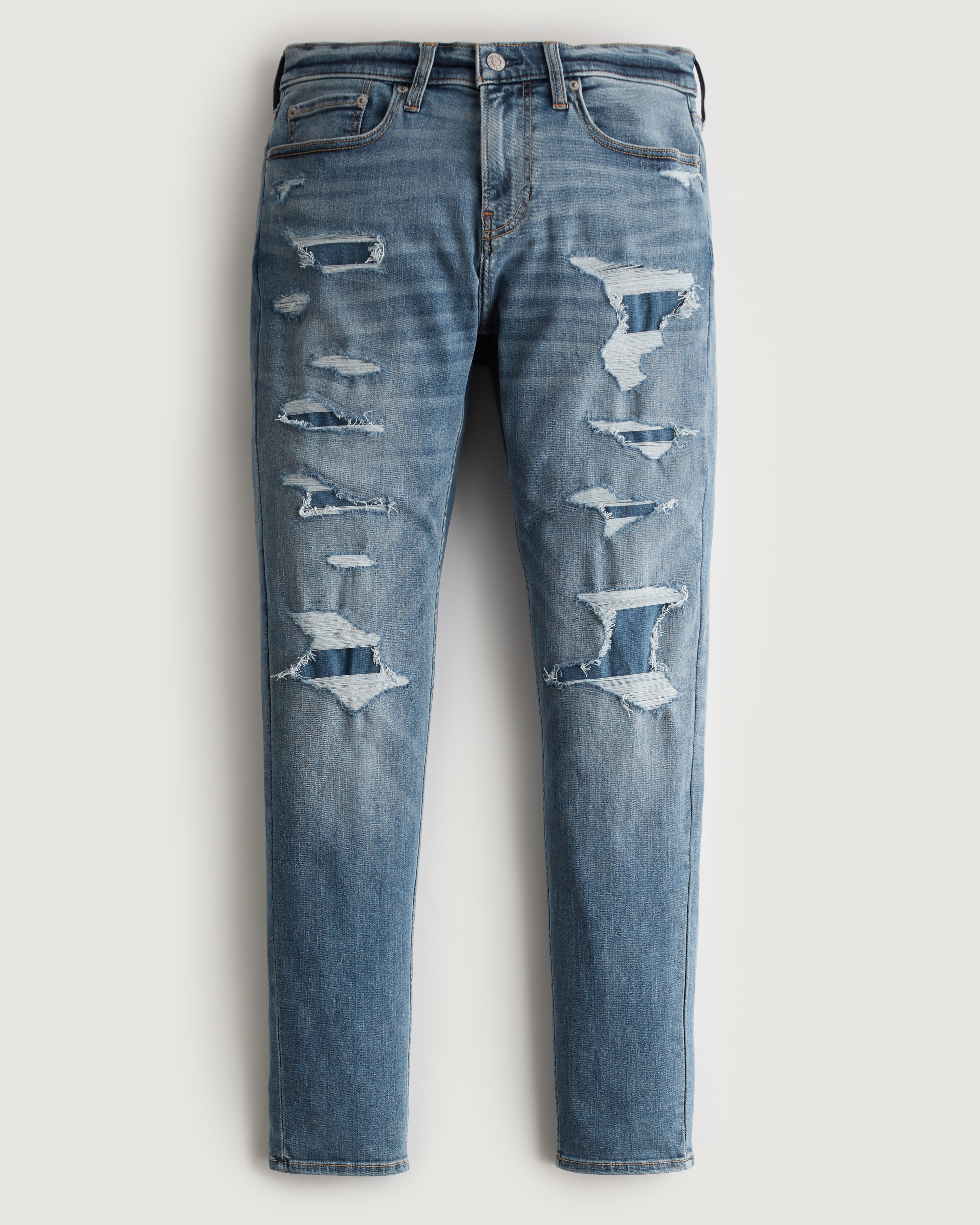 hollister white skinny jeans