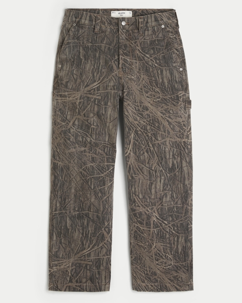 Мужские джинсы Hollister Light Wash Baggy Painter Jeans
