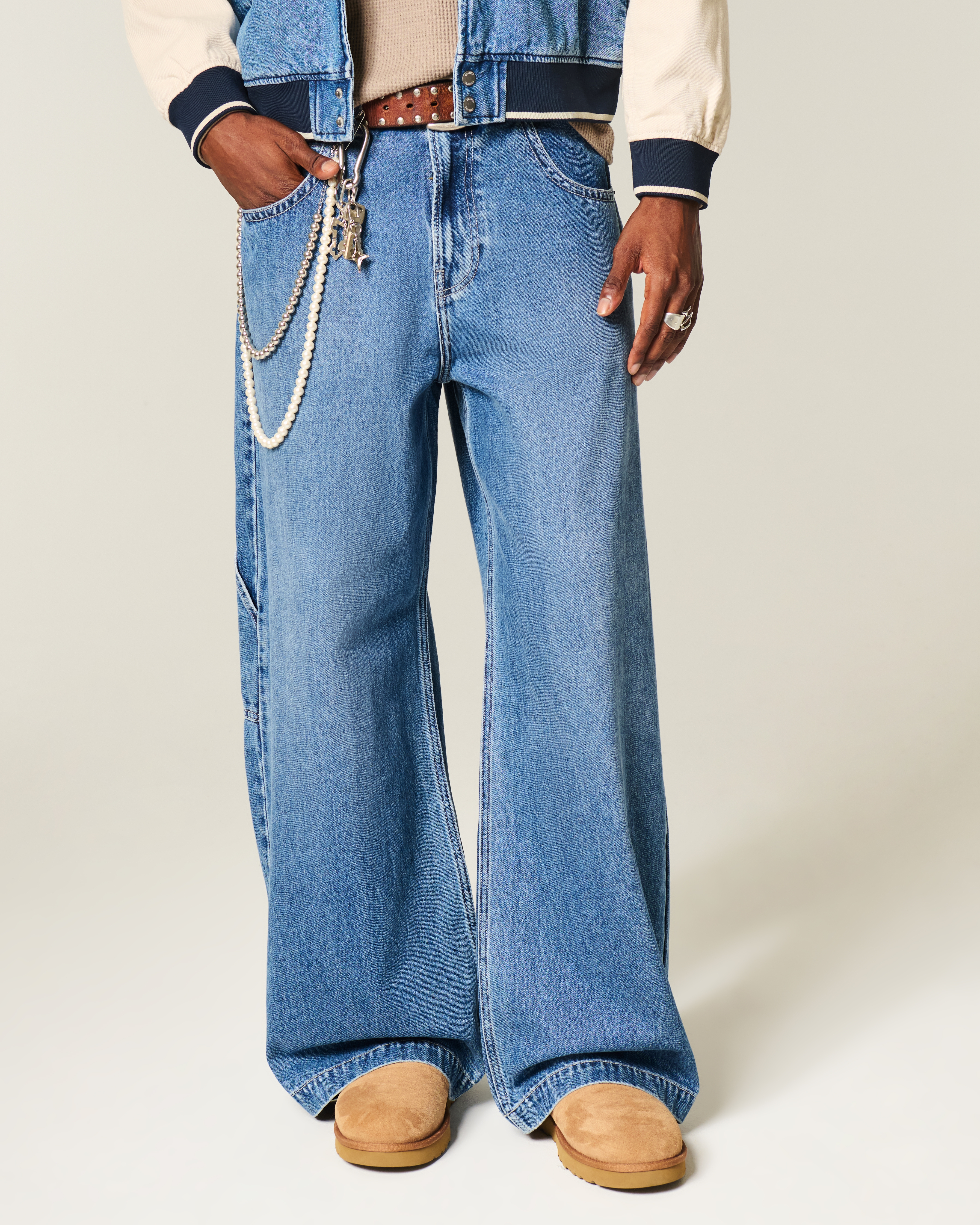 Мужские джинсы Hollister The Big Jean — фото 3