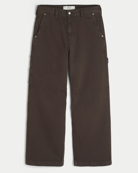 Мужские джинсы Hollister Light Wash Super Baggy Jeans