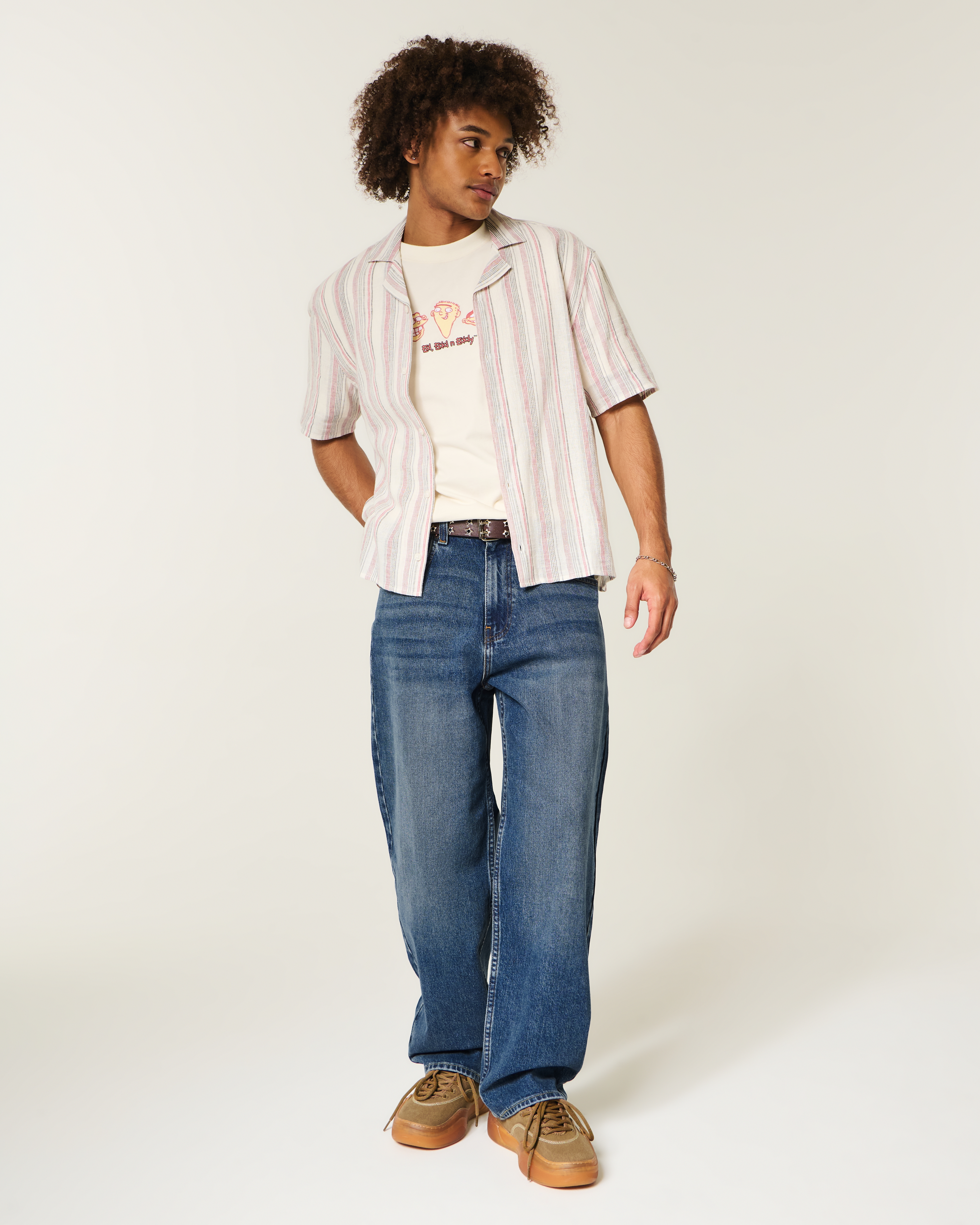 Мужские джинсы Hollister Skater Baggy Jeans — фото 2