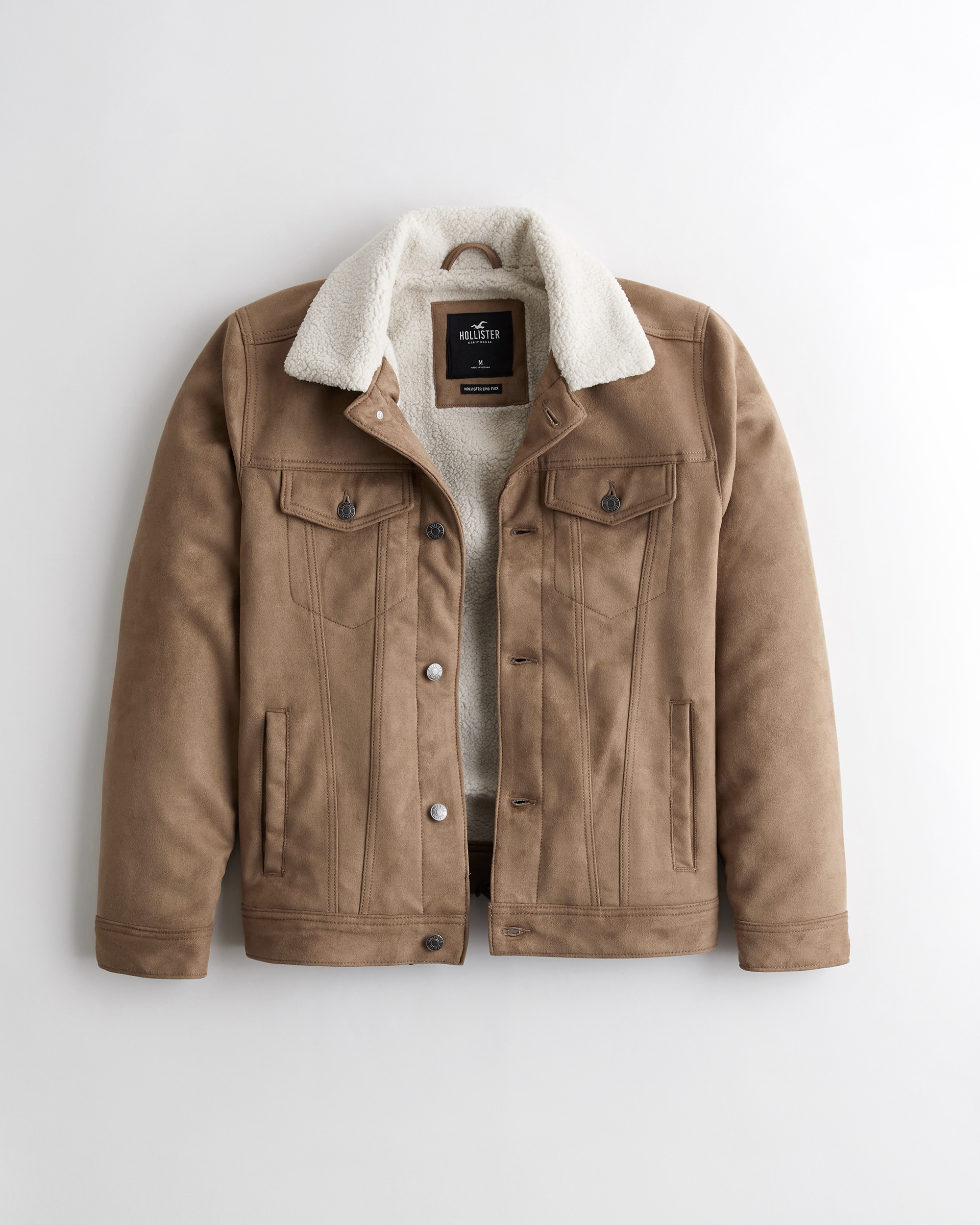 hollister coats men's
