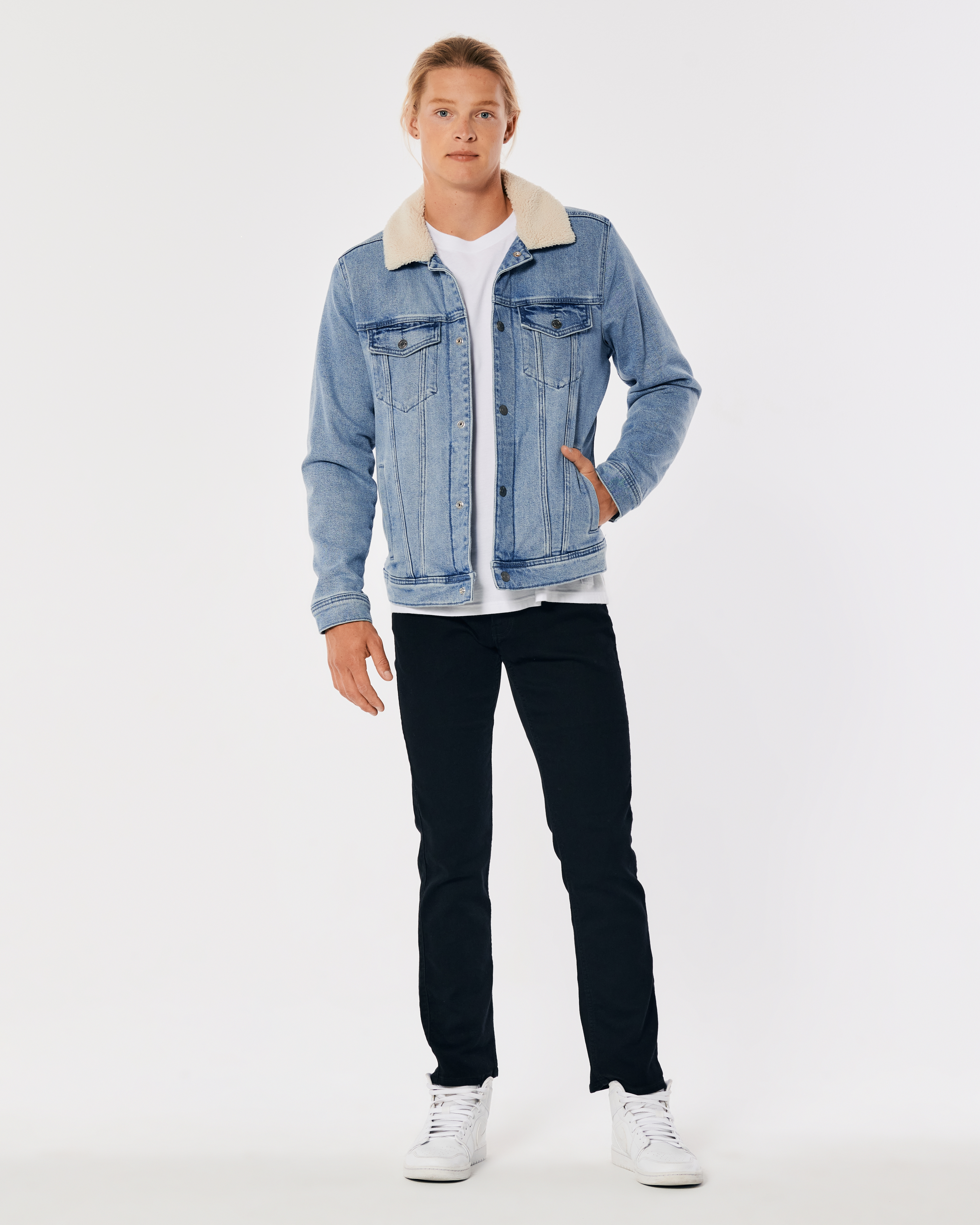 hollister coats men's