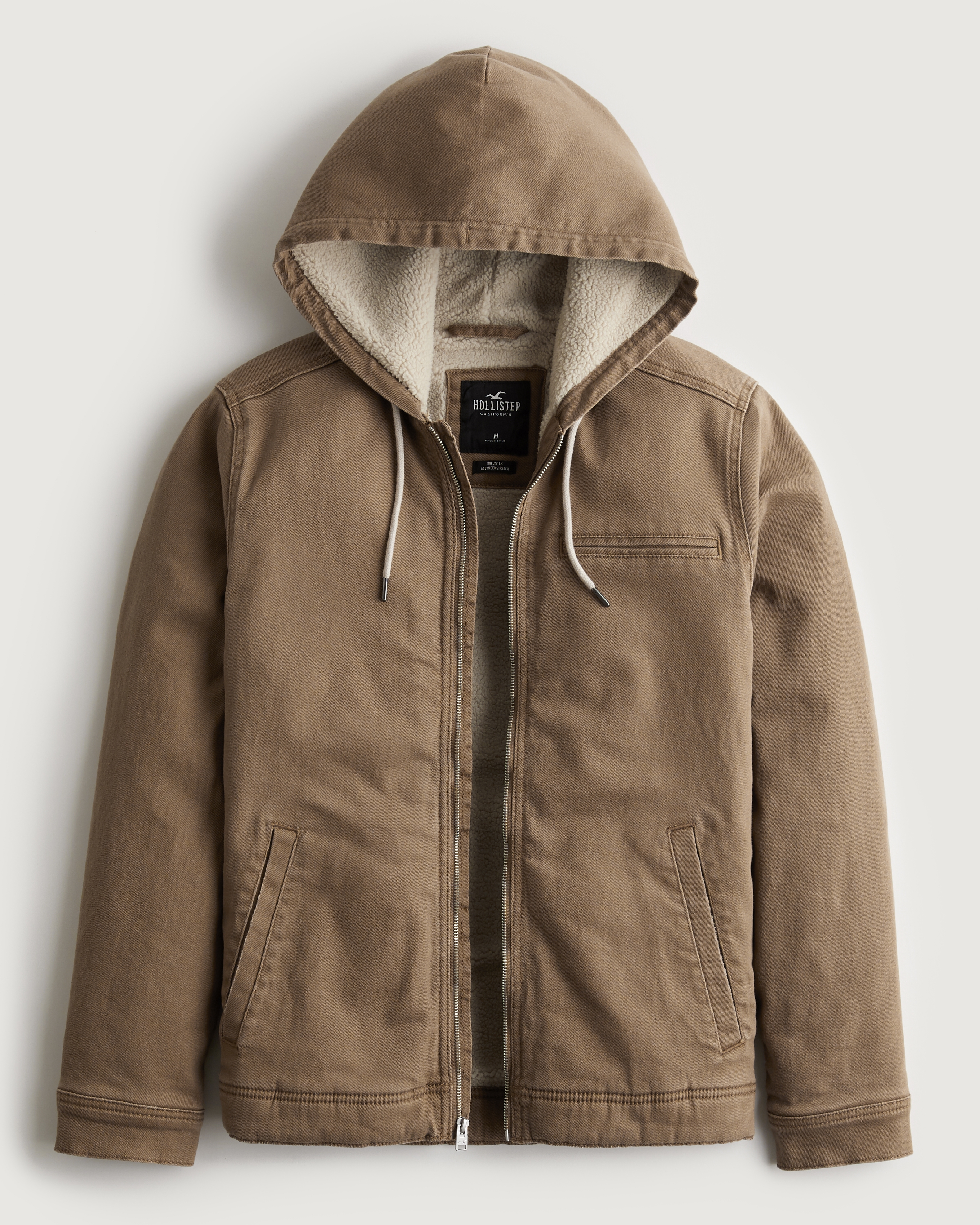 hollister coats men's