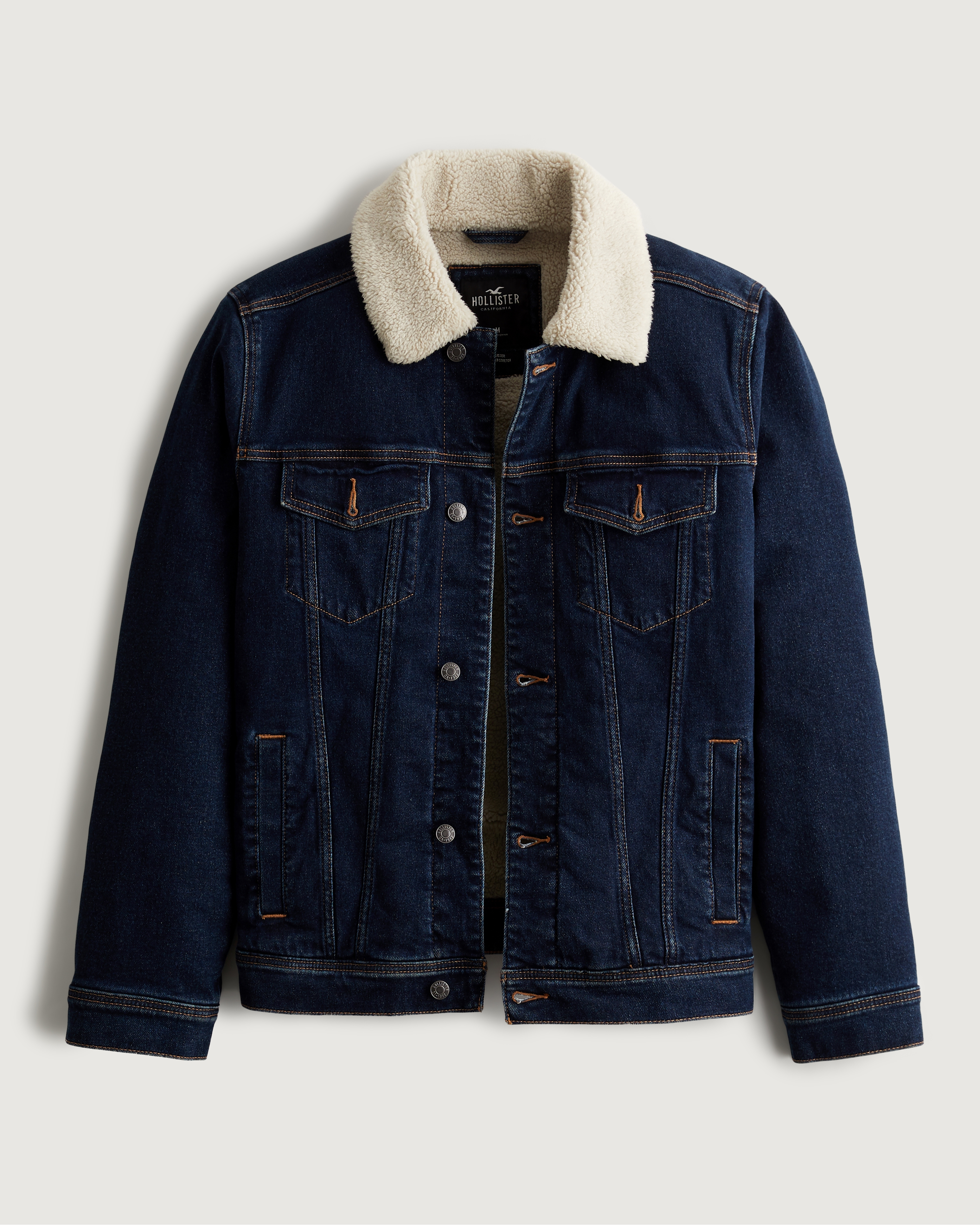 hollister denim jackets