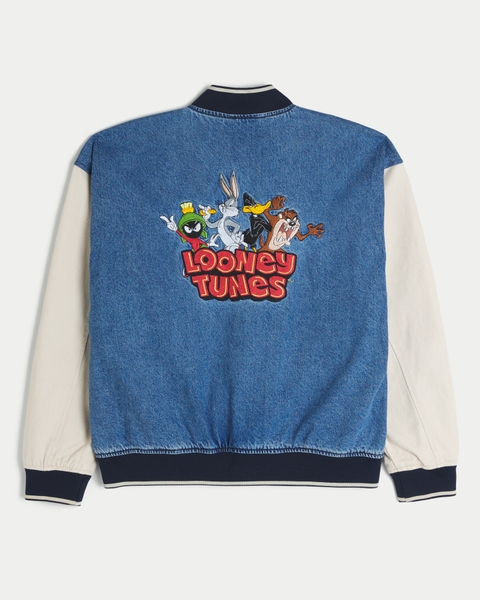 Мужские куртки Hollister Looney Tunes Graphic Denim Jacket