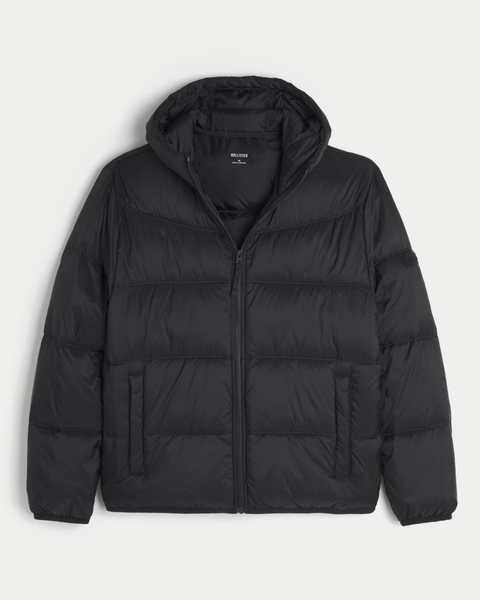 Мужские куртки Hollister Hooded Puffer Jacket