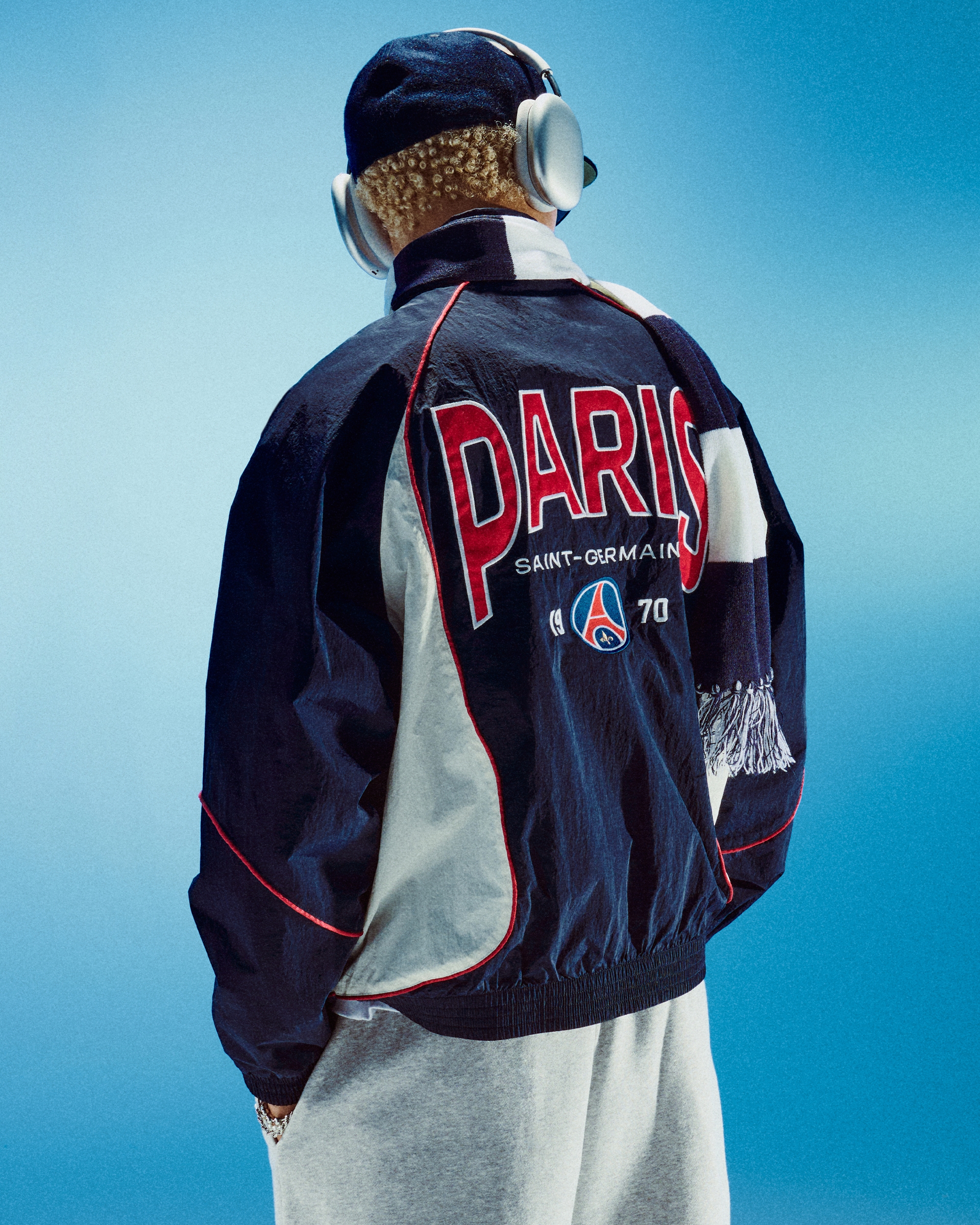Мужские куртки Hollister Paris Saint-Germain F.C. Zip-Up Jacket — фото 2