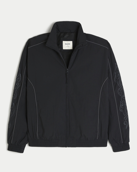 Мужские куртки Hollister Flame Graphic Windbreaker