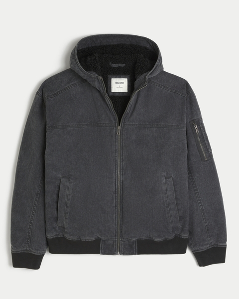 Мужские худи Hollister Sherpa-Lined Jacket