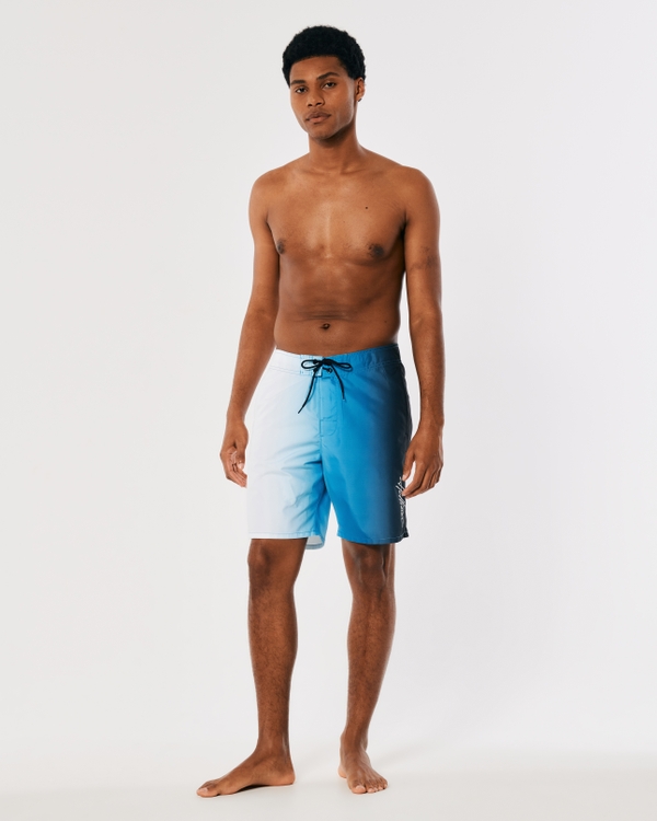 Shorts de hombre en azul y gris | Hollister Co.